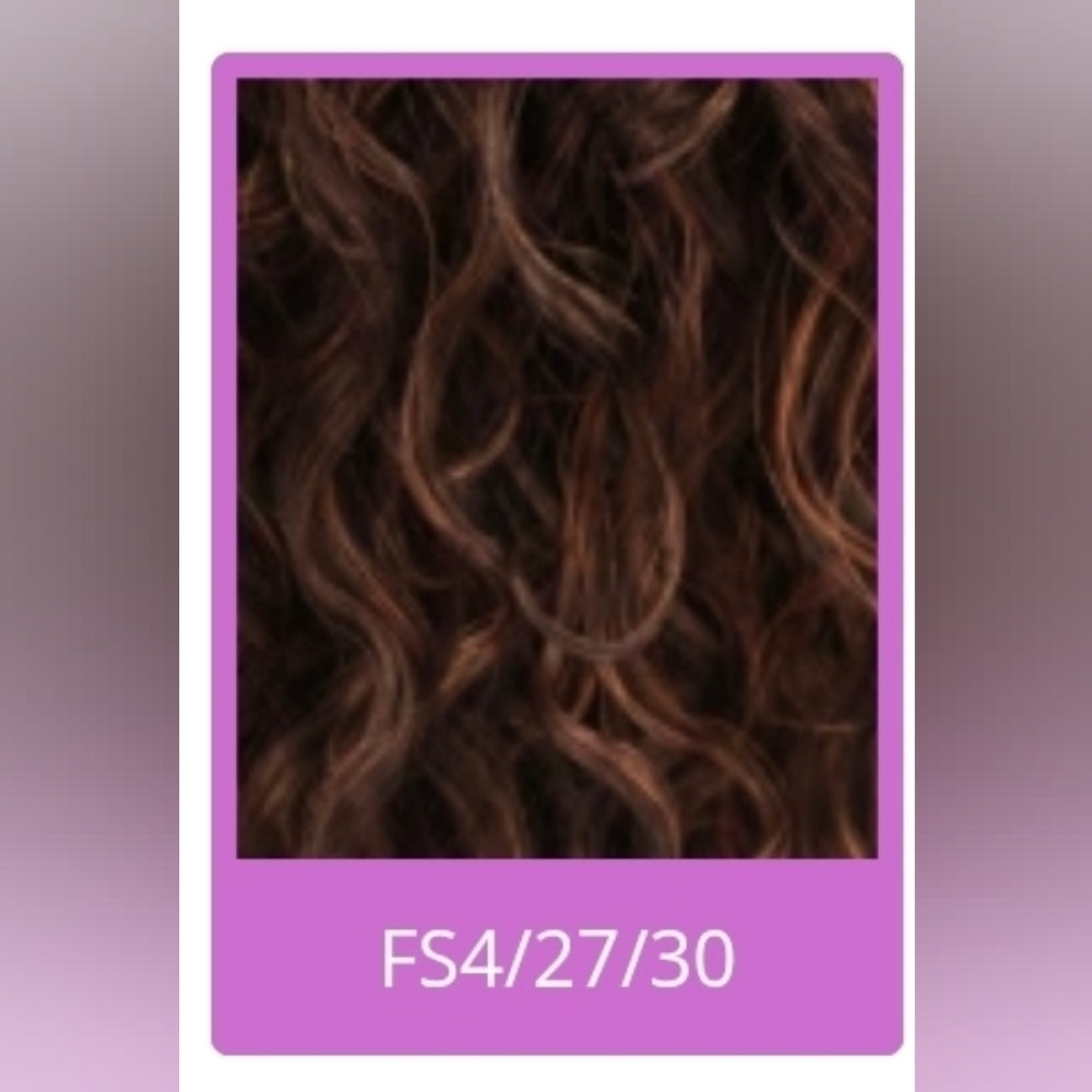 NIB Full Lace Human Hair Blend Premium Wig Fs4/27/30 - Picture 9 of 10